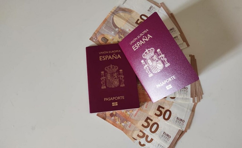 تمکن مالی برای دریافت پاسپورت اسپانیا